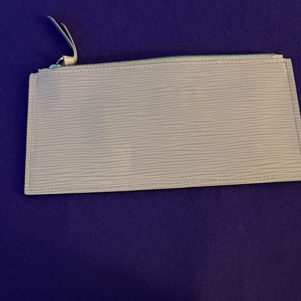 Elegant Cream Clutch Wallet